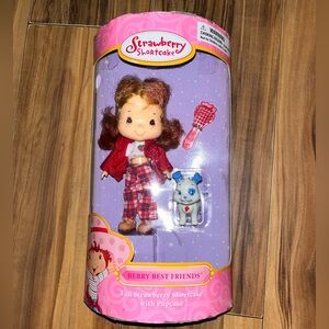 Vintage 2005 Strawberry shortcake berry best friends fall with Pupcake